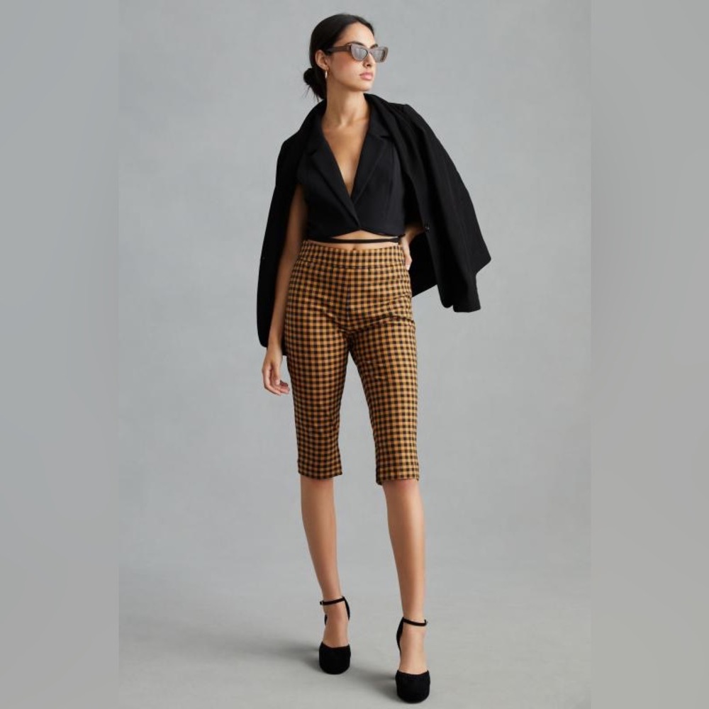 Maeve Anthropologie knit biker capri pants NWT